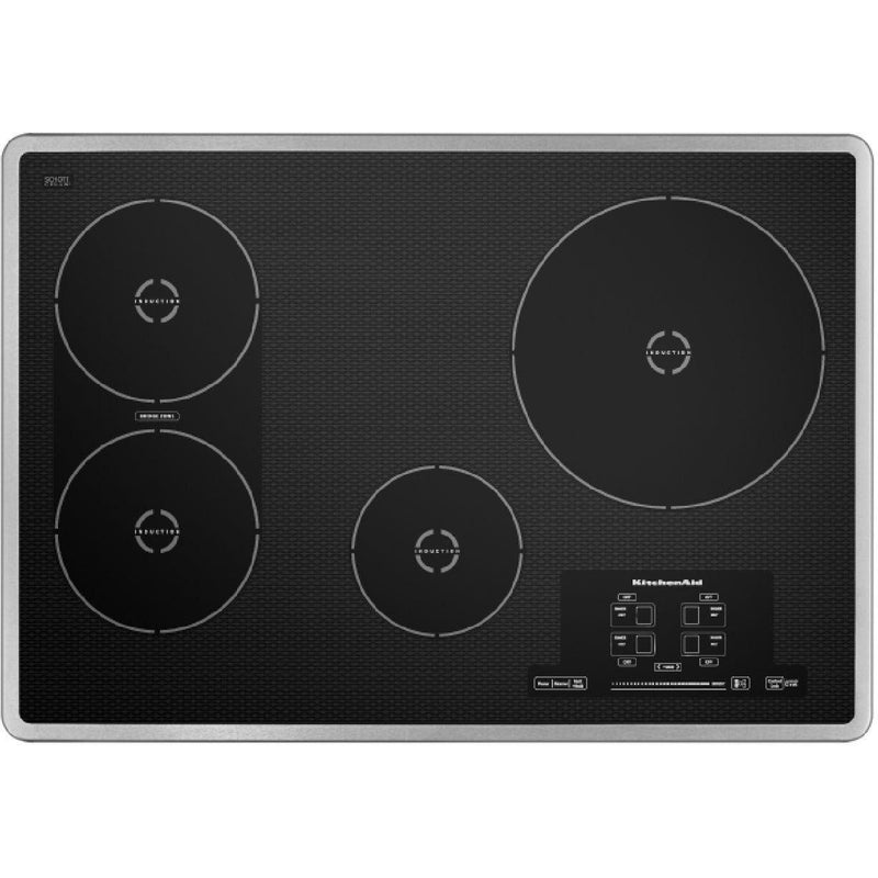 KitchenAid 30-inch Built-in Induction Cooktop KICU509XSS IMAGE 2