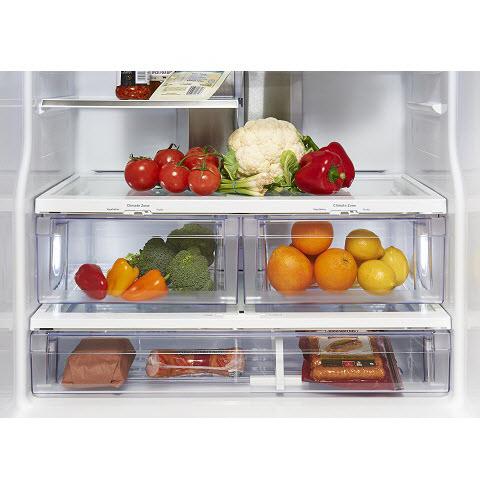 GE Profile 30-inch, 20.8 cu. ft. French 3-Door Refrigerator with APF Technology PNE21NGLKWW IMAGE 4