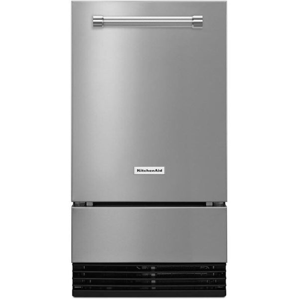 KitchenAid 18-inch Built-in Ice Machine KUID508HPS IMAGE 1