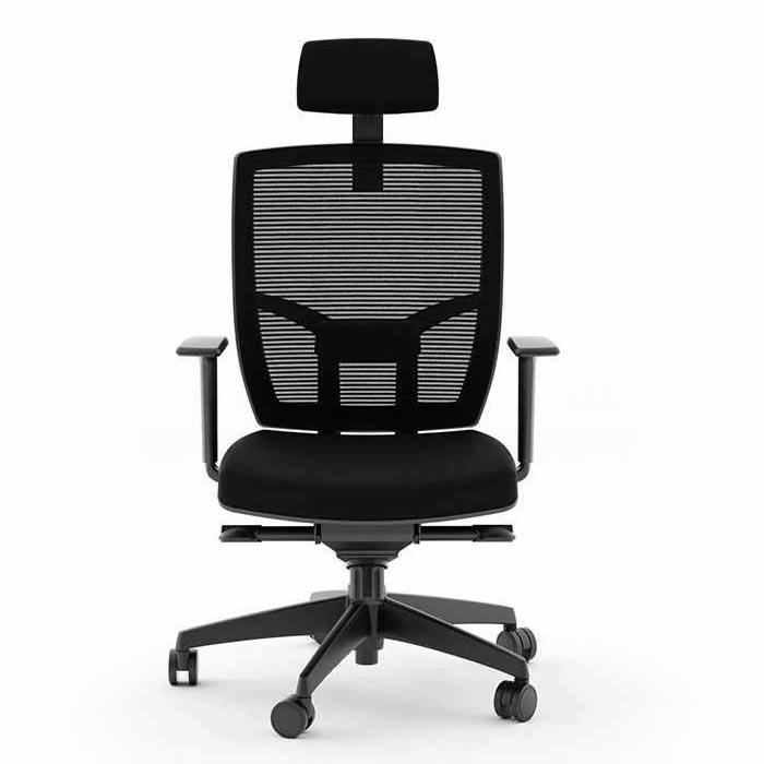 BDI Office Chairs Office Chairs TC-223 223-DHF Task Chair - Black Fabric IMAGE 2
