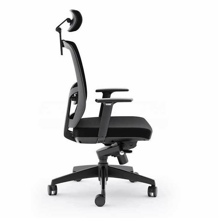BDI Office Chairs Office Chairs TC-223 223-DHF Task Chair - Black Fabric IMAGE 4