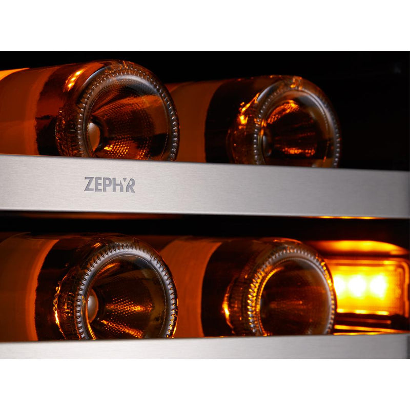 Zephyr 45-Bottle Presrv™ Series Wine Cooler with PreciseTemp™ PRW24C02BG IMAGE 3
