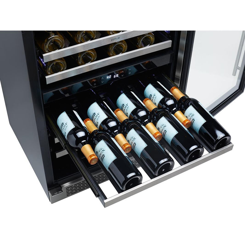 Zephyr 45-Bottle Presrv™ Series Wine Cooler with PreciseTemp™ PRW24C02BG IMAGE 6