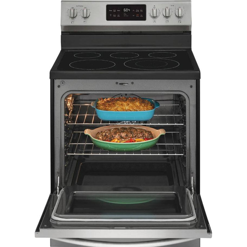 Frigidaire Gallery 30-inch Freestanding Electric Range with Even Baking Technology GCRE302CAF IMAGE 6