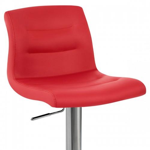 Walter Tabourets Cozy Adjustable Height Stool 202-RED IMAGE 3
