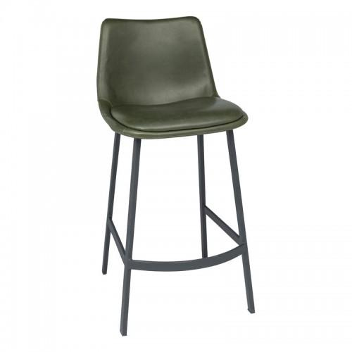 Walter Tabourets Morgan Counter Height Stool LV375 GREEN IMAGE 2