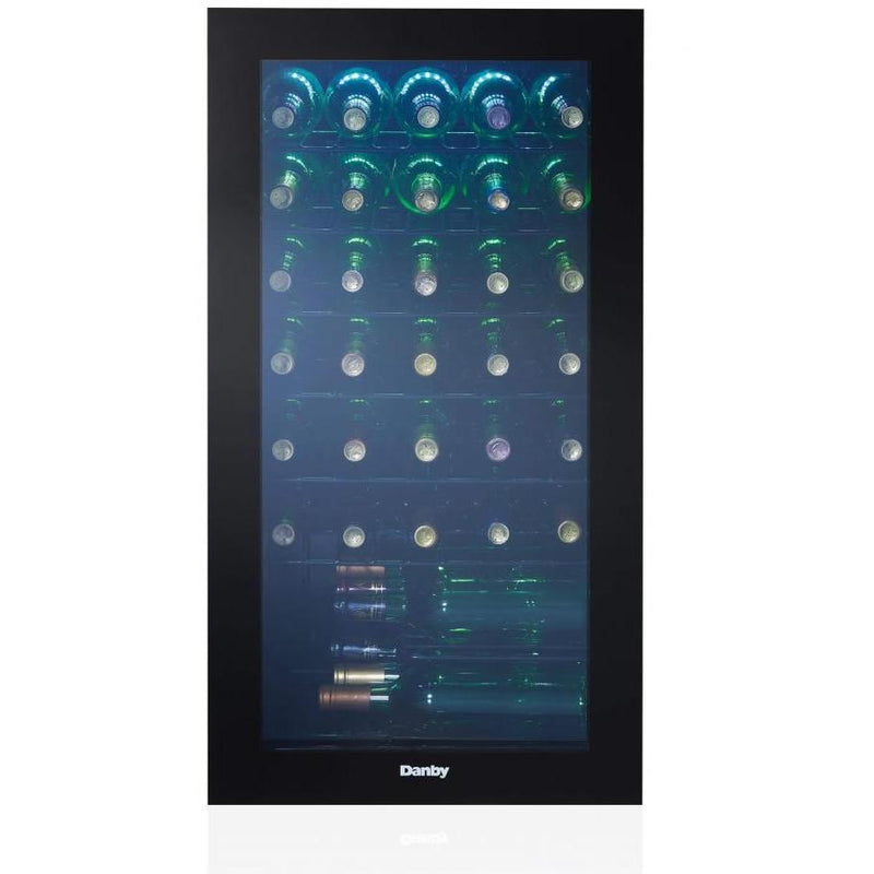 Danby 36-Bottle Freestanding Wine Cooler with LED Lighting DWC036A2BDB-6 IMAGE 3