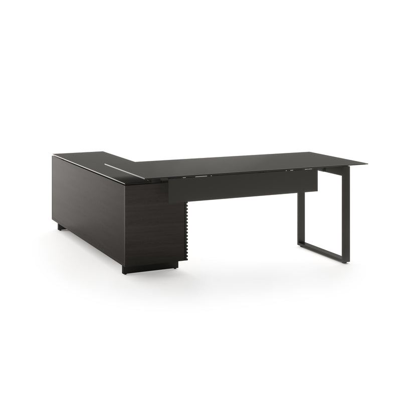 BDI Office Desks L-Shaped Desks BDICORR6531CHAR IMAGE 4