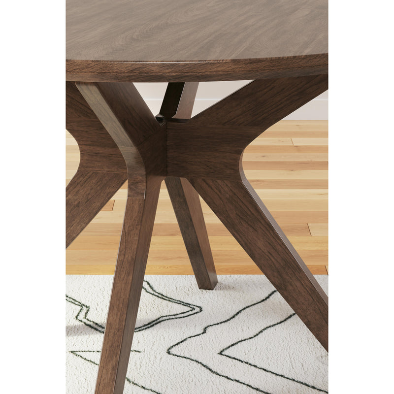Signature Design by Ashley Round Lyncott Dining Table with Pedestal Base D615-15 IMAGE 5