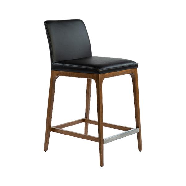 Colibri Lucia Counter Height Stool Lucia Counter Stool - Black IMAGE 1