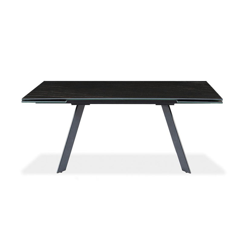 Colibri Oliver Dining Table with Marble Top Oliver Dining Table - Black Passion IMAGE 4