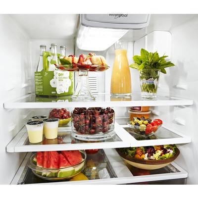 Whirlpool 30-inch, 19.6 cu. ft. French 3-Door Refrigerator with Ice and Water WRF560SEYW IMAGE 4