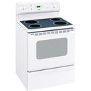  Moffat 30-inch Freestanding Electric Range MCBS585DRWW IMAGE 1