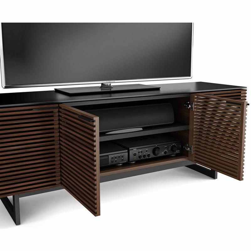 BDI Corridor TV Stand with Cable Management BDICORR8179CHOCO IMAGE 2