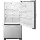 Whirlpool 33-inch, 22 cu. ft. Bottom Freezer Refrigerator with Icemaker WRB322DMBM IMAGE 4