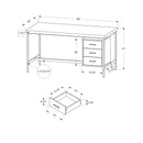 Monarch Desk I 7245 IMAGE 5