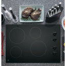 GE 30-inch Built-In Electric Cooktop JP3030DJBB IMAGE 3
