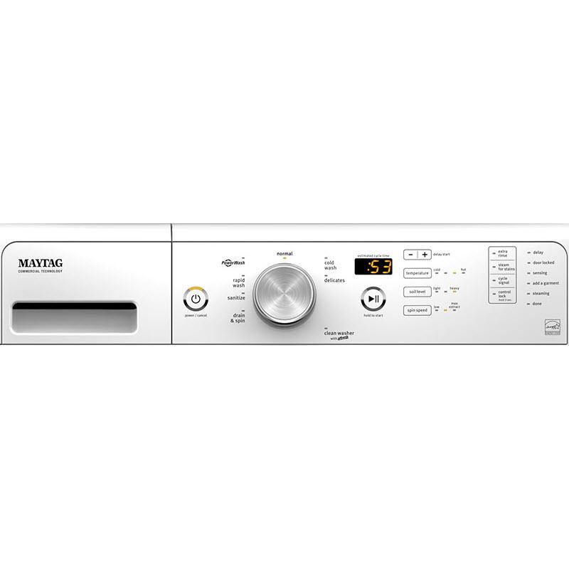 Maytag 5.2 cu. ft. Front Loading Washer with Steam MHW3500FW IMAGE 2