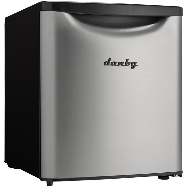 Danby 18-inch, 1.7 cu. ft. Compact Refrigerator DAR017A3BSLDB IMAGE 1