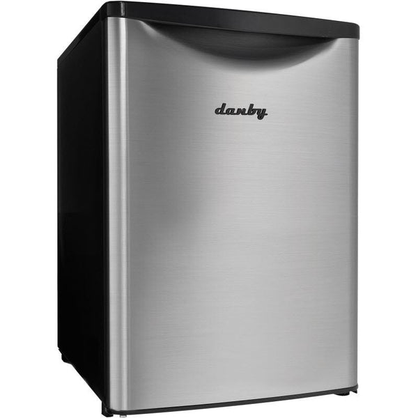Danby 18-inch, 2.6 cu. ft. Compact Refrigerator DAR026A2BSLDB IMAGE 1