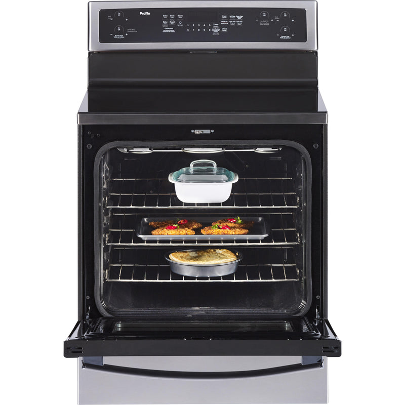  GE Profile 30-inch Freestanding Electric Range PCB915SKSS IMAGE 10