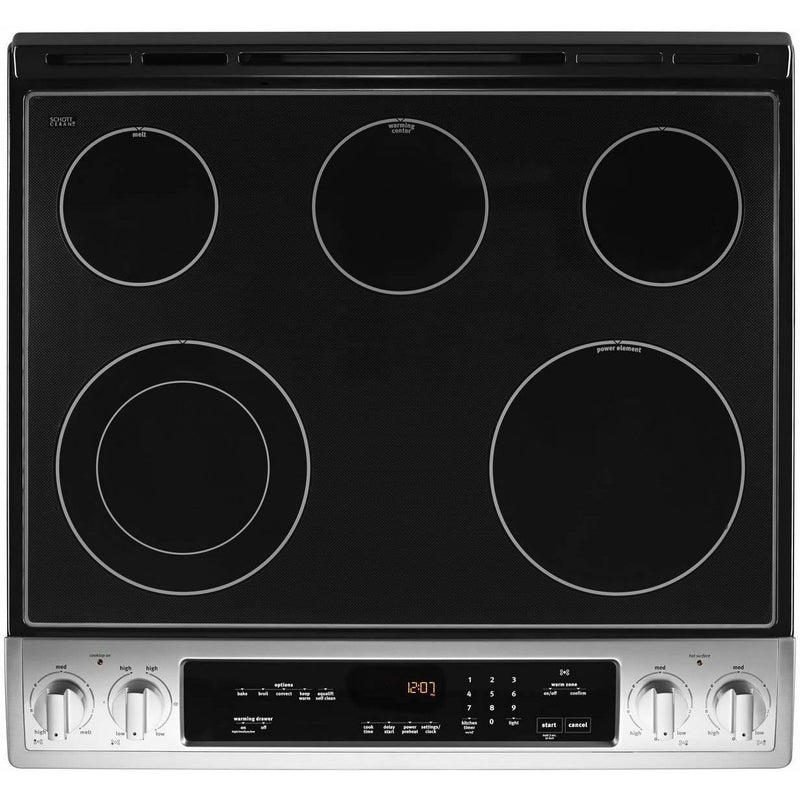Maytag 30-inch Slide-In Electric Range YMES8800FZ IMAGE 4