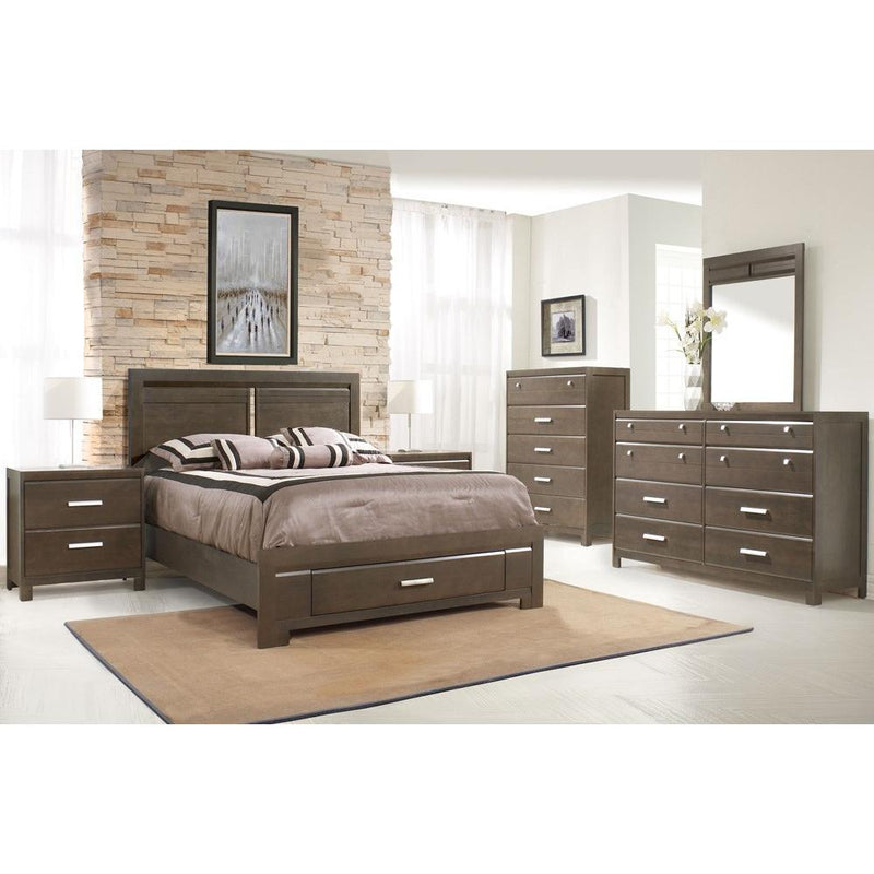 Villageois Queen Panel Bed with Storage 1388/91-90 IMAGE 2