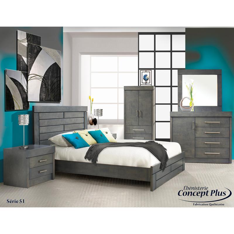 Concept Plus 4-Drawer Dresser 51-25 IMAGE 1