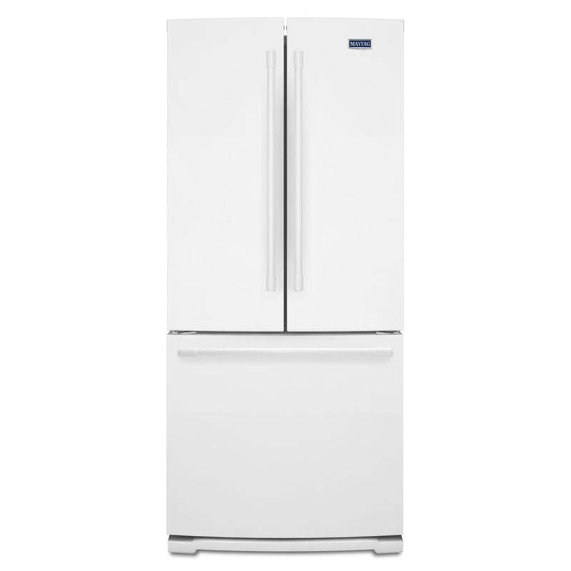 Maytag 30-inch, 19.6 cu. ft. Freestanding French 3-Door Refrigerator MFB2055FRW IMAGE 1