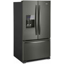 Whirlpool 36-inch, 24.7 cu. ft. French 3-Door Refrigerator with Ice and Water Dispensing System WRF555SDHV IMAGE 4