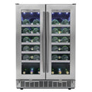 Silhouette Napa 4.7 cu. ft. 42-bottle Built-in Wine Cooler DWC047D1BSSPR IMAGE 3