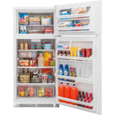  Frigidaire 30-inch, 18 cu.ft. Freestanding Top Freezer Refrigerator with Store-More™ Drawers FFTR1821TW IMAGE 5
