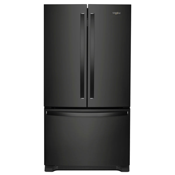 Whirlpool 36-inch, 25.2 cu. ft. French 3-Door Refrigerator with Water Dispenser WRF535SWHB IMAGE 1