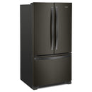  Whirlpool 36-inch, 25.2 cu. ft. French 3-Door Refrigerator with Water Dispenser WRF535SWHV IMAGE 4