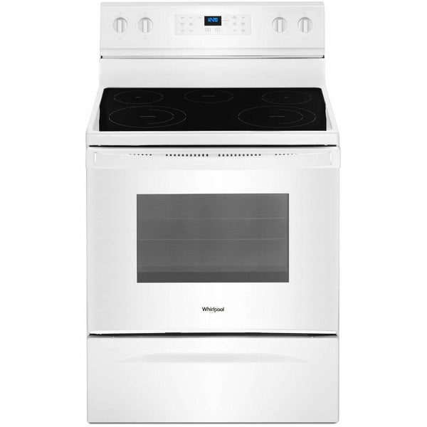 Whirlpool 30-inch Freestanding Electric Range YWFE550S0HW IMAGE 1