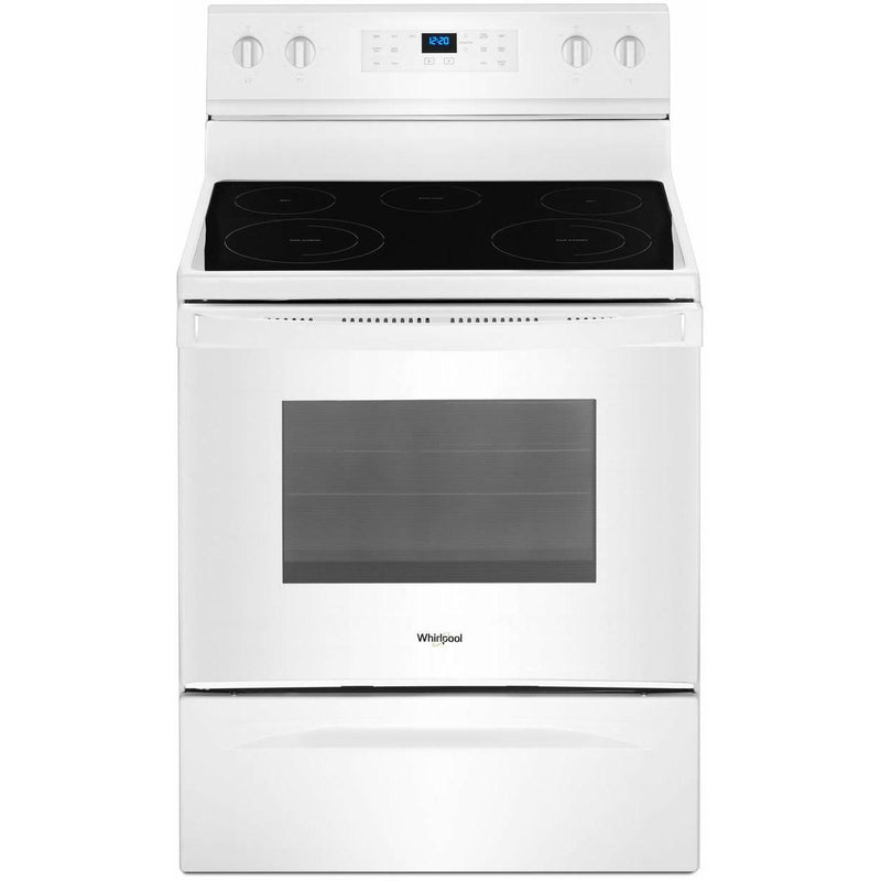Whirlpool 30-inch Freestanding Electric Range YWFE550S0HW IMAGE 1
