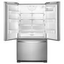  Whirlpool 33-inch, 22.1 cu.ft. Freestanding French 3-Door Refrigerator with Accu-Chill™ System WRF532SNHZ IMAGE 3