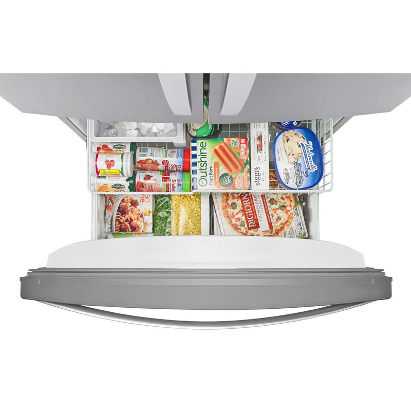 Whirlpool 33-inch, 22.1 cu.ft. Freestanding French 3-Door Refrigerator with Accu-Chill™ System WRF532SNHZ IMAGE 5