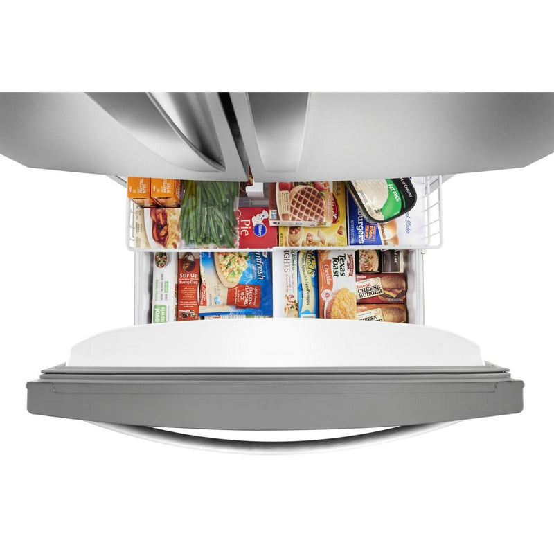Whirlpool 33-inch, 22.1 cu.ft. Freestanding French 3-Door Refrigerator with Accu-Chill™ System WRF532SNHZ IMAGE 6