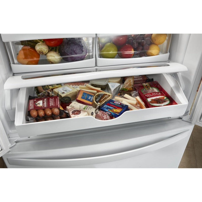 Whirlpool 33-inch, 22.1 cu.ft. Freestanding French 3-Door Refrigerator with Accu-Chill™ System WRF532SNHZ IMAGE 8