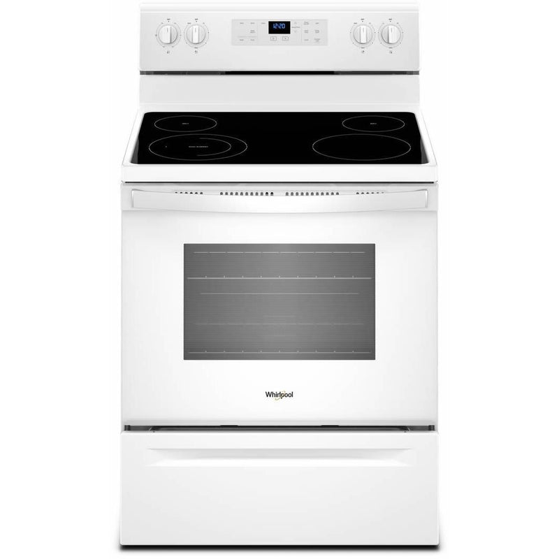 Whirlpool 30-inch Freestanding Electric Range YWFE510S0HW IMAGE 1