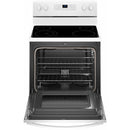  Whirlpool 30-inch Freestanding Electric Range YWFE510S0HW IMAGE 2