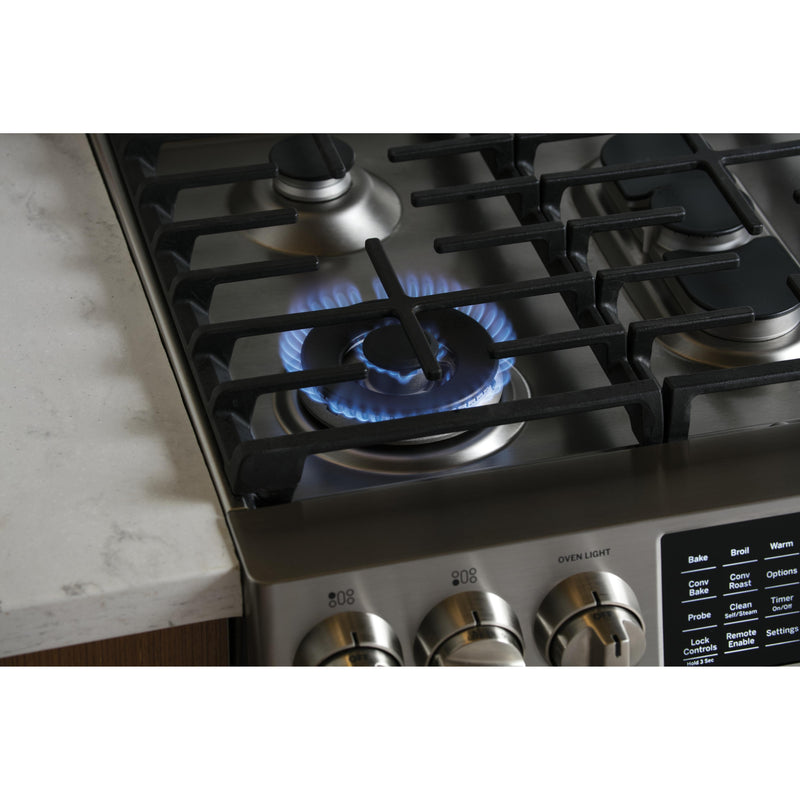 GE Profile 30-inch Slide-In Dual-Fuel Range PC2S930SELSS IMAGE 10