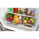  Whirlpool 30-inch, 19.68 cu.ft. Freestanding French 3-Door Refrigerator with FreshFlow™ Air Filter WRF560SFHB IMAGE 3