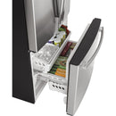  GE 33-inch, 18.6 cu. ft. Counter-Depth French-Door Refrigerator GWE19JSLSS IMAGE 6