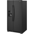  Whirlpool 36-inch, 24.5 cu. ft. Side-by-Side Freestanding Refrigerator with Exterior Ice and Water Dispenser with EveryDrop™ Water Filtration WRS555SIHB IMAGE 10