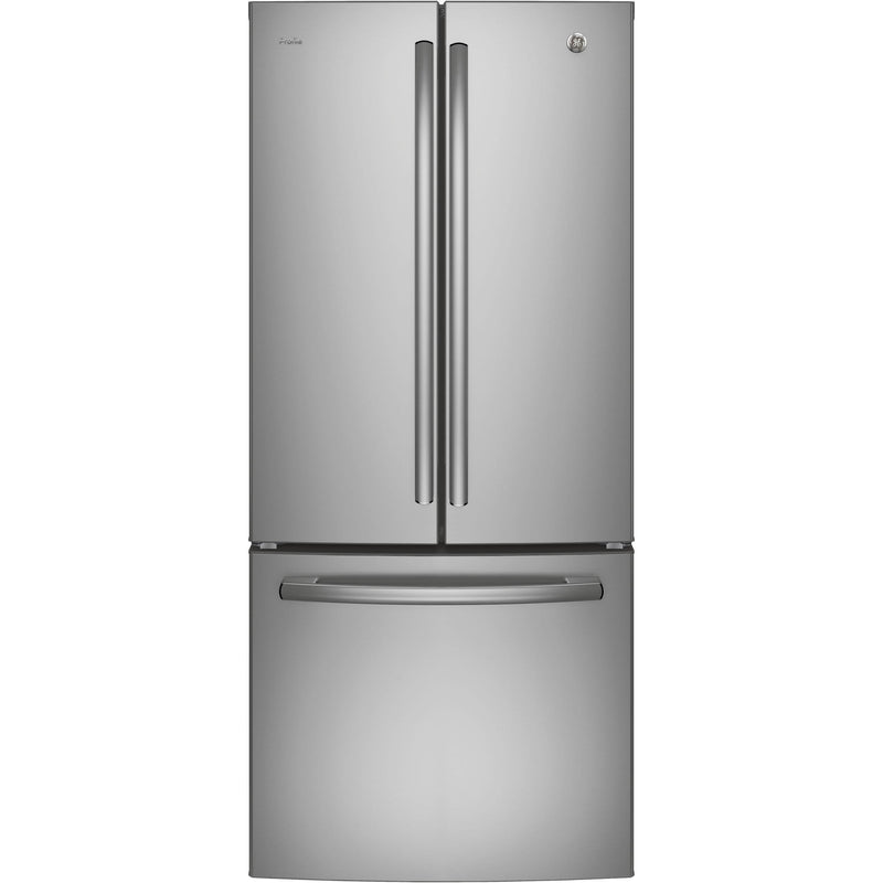  GE Profile 30-inch, 20.8 cu. ft. French 3-Door Refrigerator PNE21NSLKSS IMAGE 1