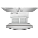 Whirlpool 30-inch, 19.7 cu.ft. Freestanding French 3-Door Refrigerator with Exterior Water Dispenser with EveryDrop® Filtration WRF560SEHZ IMAGE 3