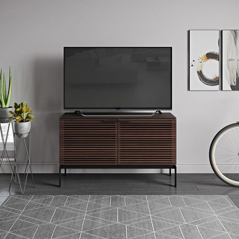 BDI Corridor SV TV Stand with Cable Management BDICORR7128CHOC IMAGE 4