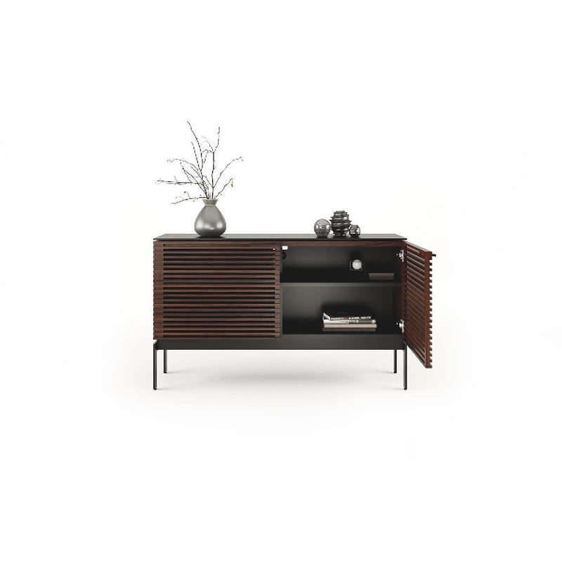 BDI Corridor SV TV Stand with Cable Management BDICORR7128CHOC IMAGE 5
